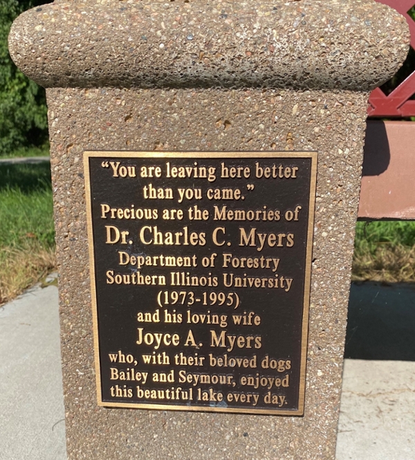 Tribute Bench Bronze Plaque